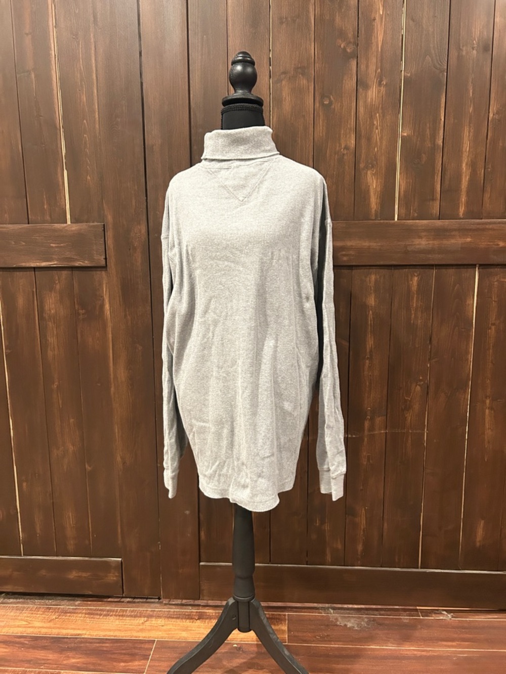 Tommy Hilfiger Light Gray Logo Crewneck